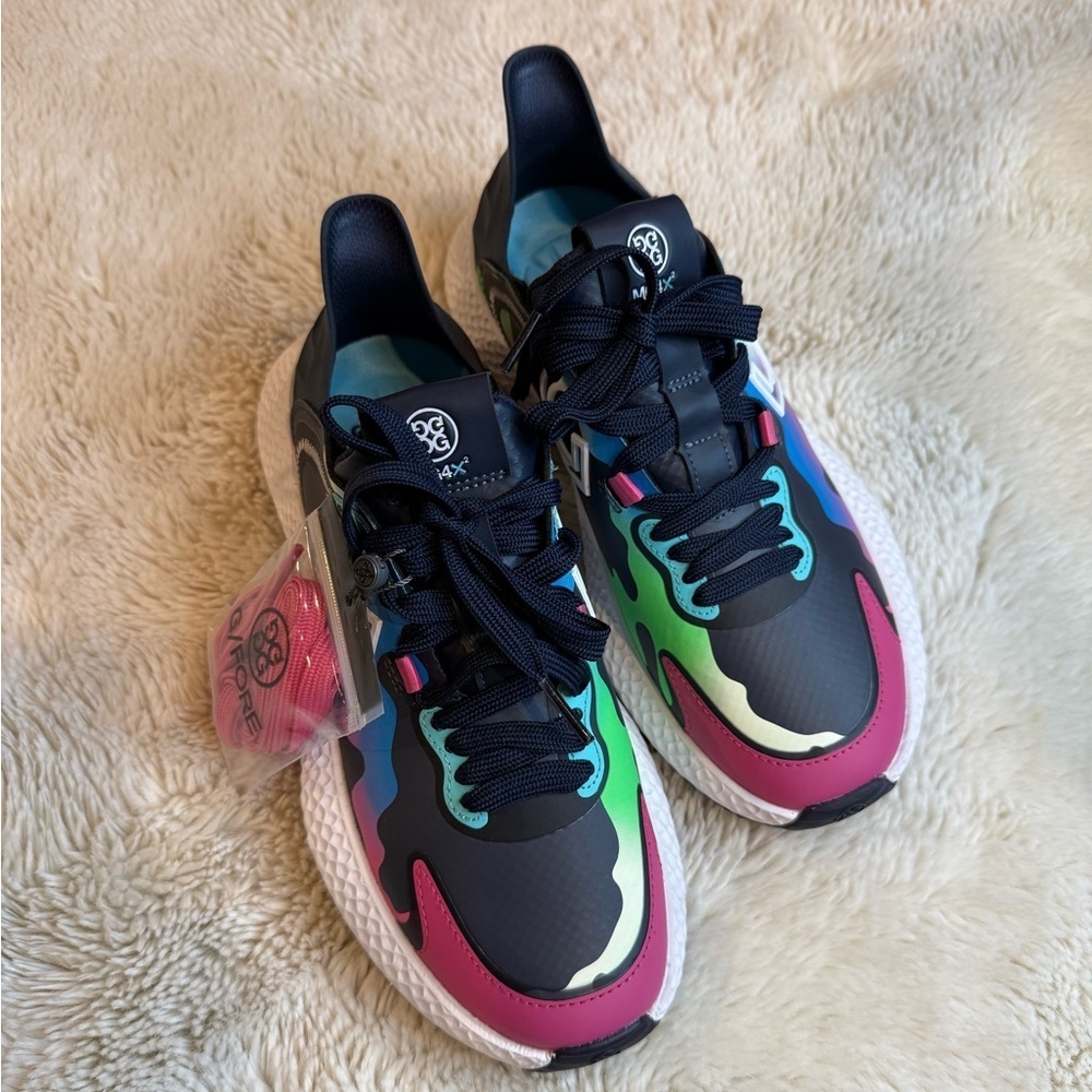 G/FORE Navy and Black Sneakers - Picture 6 of 10